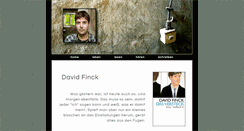 Desktop Screenshot of davidfinck.de